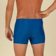 Men s Swimming Boxers - 100 Basic Blue Discount