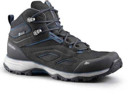 Quechua MH100 Men s Mountain Walking Shoes - Mid - Waterproof Online Hot Sale