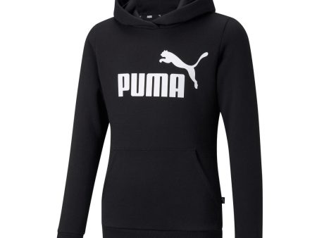 Puma Girl s Essentials Logo Hoodie Cheap