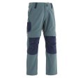 Kid s Convertible Hiking Trousers - MH500 Grey Blue Sale