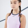 Girls  Tennis Dress Straight-cut - TDR 500 Navy mauve on Sale