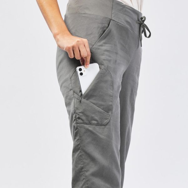 Women s Cropped Hiking Trousers - NH500 For Discount