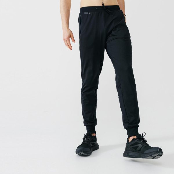 Kalenji Warm+ Men s Running Trousers - Black Online Sale