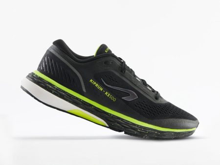 Men s Running Shoes - KS 500 Black yellow on Sale