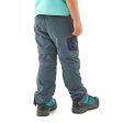 Kid s Convertible Hiking Trousers - MH500 Grey Blue Sale