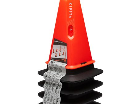 Kipsta Modular Soccer Training Cones - 30cm - 4-pack For Cheap