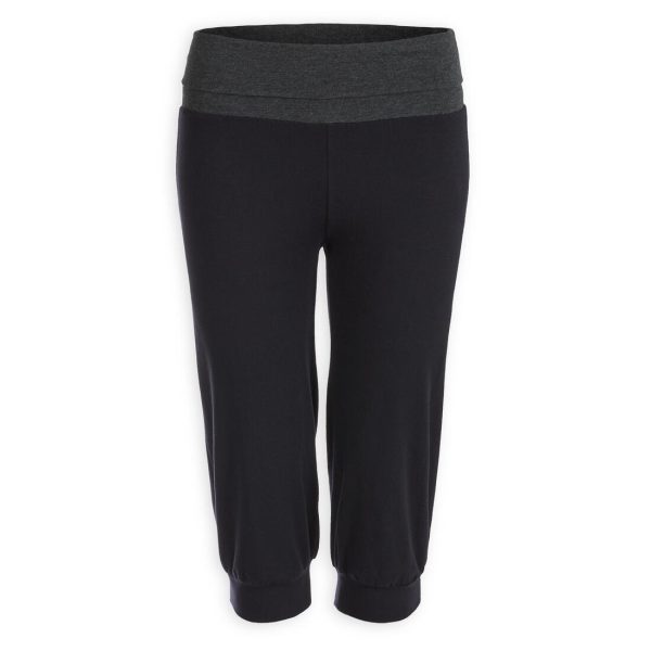 Kimjaly Women s Yoga Cropped Bottoms - Organic Gentle Cotton Online Sale