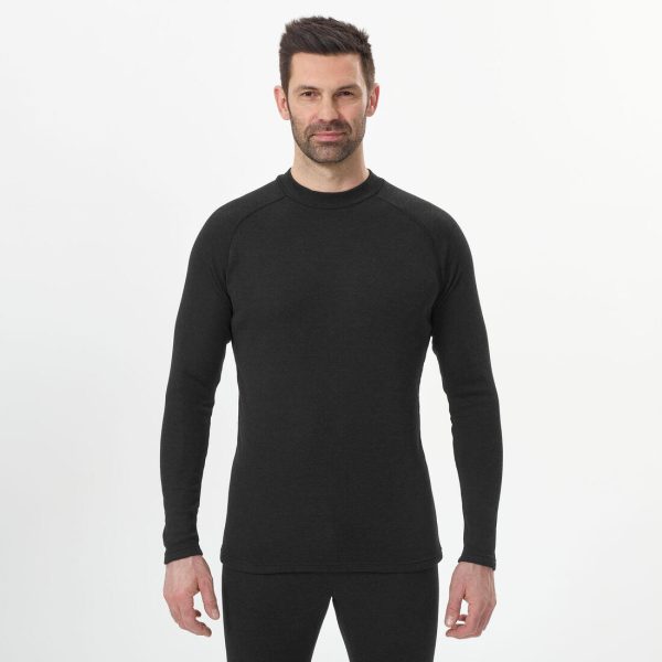 BL100 Simple Men s Ski Base Layer Top - Black Discount