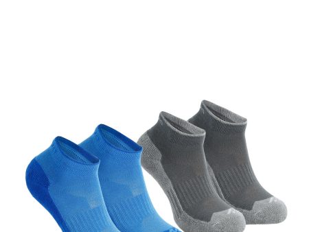 Quechua MH100 Mid Kid s Hiking Socks - 2-pack Hot on Sale