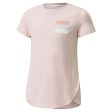 Puma Girl s Alpha Style T-shirt Hot on Sale