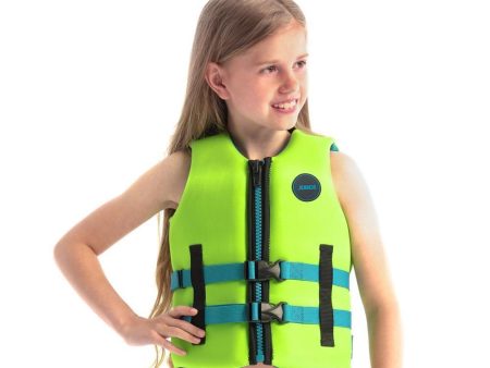 Jobe Neoprene Life Vest Kids Lime Green Fashion