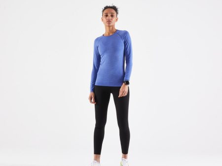 Women s Running Tights Kiprun Support - Black For Discount