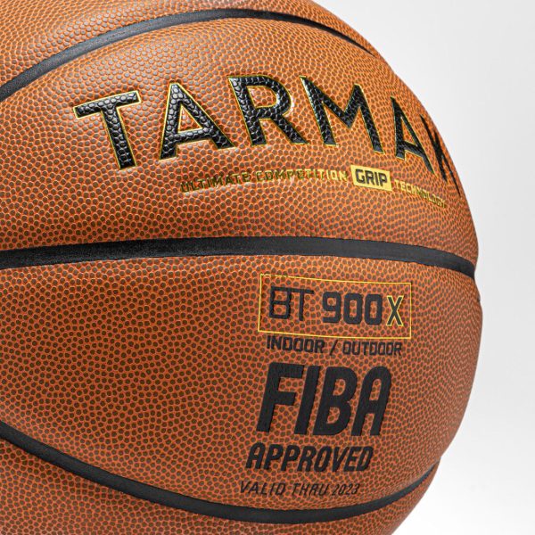 FIBA Basketball Size 7 - BT900 Grip Touch Orange Cheap