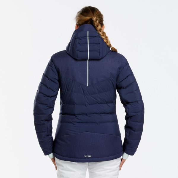 900 Warm Women s Ski Down Jacket - Navy Blue For Sale