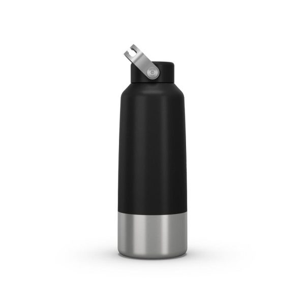 Hiking Stainless Steel Water Bottle with Screw Top 1L - MH100 For Sale