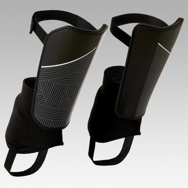 Kipsta Essential 140 Adult Soccer Shin Pads - Black Online