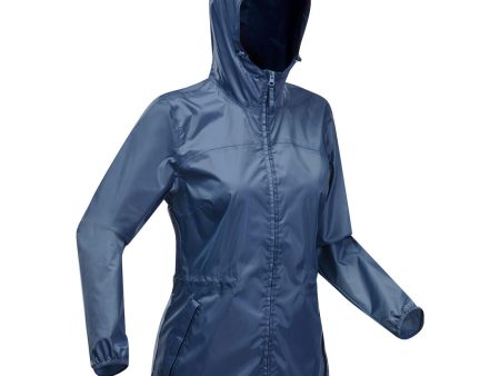 Women s Hiking Jacket Waterproof - NH 100 Raincut Fashion