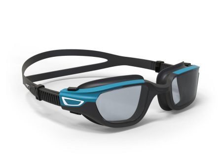 Swimming Goggles Polarised Smoked Lenses Size L - 500 Spirit on Sale