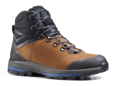 Forclaz Trek 100 Men s Mountain Trekking Flexible Leather Boots - High Fashion