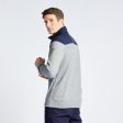 Men s Sailing Pullover - 300 Blue grey Fashion