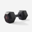 Hexagonal Cross Training Hex Dumbbell 15 kg - Black Online