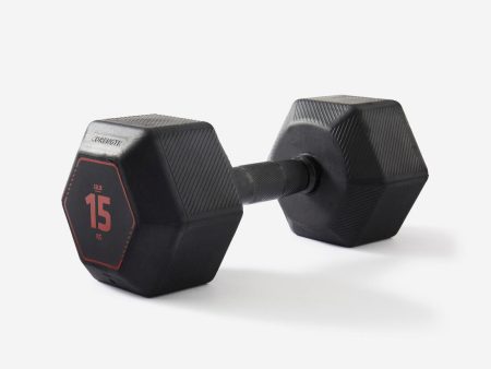 Hexagonal Cross Training Hex Dumbbell 15 kg - Black Online