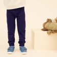 Kids  Basic Regular-Fit Bottoms - Navy Blue Online Sale