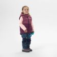 Kid s Hiking Down Jacket Sleeveless Age 2-6 - NH500 Purple on Sale