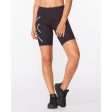 2XU Women Compression Short Black For Discount