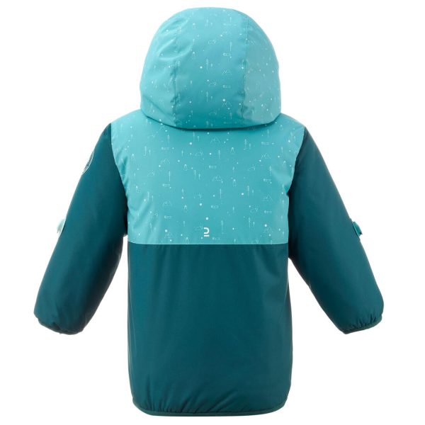 Wedze Warm Lugiklip Baby Ski Jacket - Turquoise For Sale