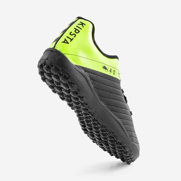 Hard Ground Football Boots Agility 100 HG - Black Yellow Supply