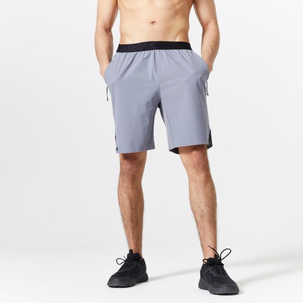 Men s Breathable Performance Fitness Shorts With Zipped Pockets Supply