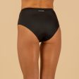 Women’s Surfing Swimsuit Bottoms High-waisted - Romi Black Hot on Sale