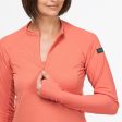 Women’s Long-Sleeved T-shirt - Tropic 900 Coral Cheap