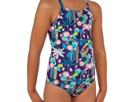 Girl s One-piece Swimsuit - 100 Hanalei Discount