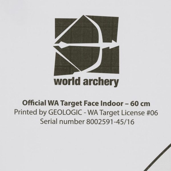 5 Archery Target Faces 60x60 For Discount