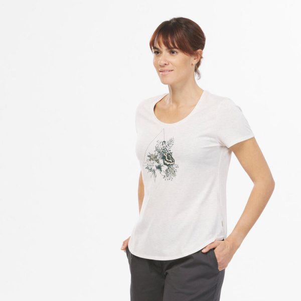 Women s Nature Walking T-shirt - NH 500 Online