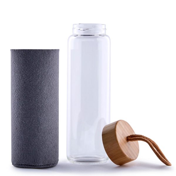 Yoga Glass Water Bottle - 500ml Supply