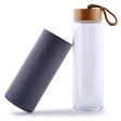 Yoga Glass Water Bottle - 500ml Supply