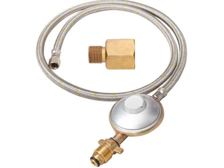 Gasmate Stainless Steel Braided Hose Pol Regulator - 2.75 kPa - 2000mm Fashion