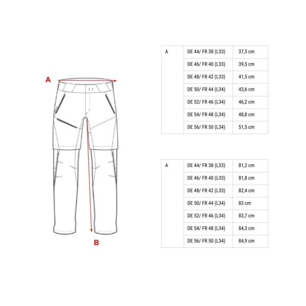 Men s Hiking Trousers - MH550 Fashion