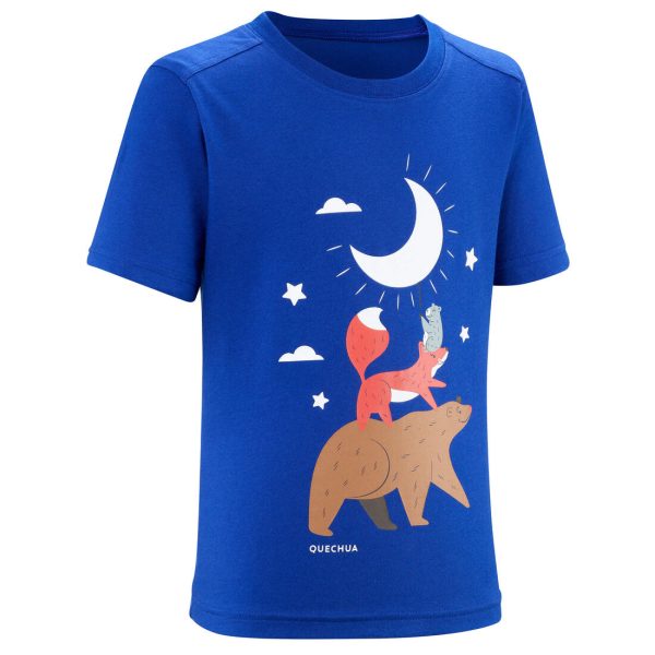 Boy s Hiking T-shirt - MH 100 For Discount