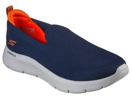 Skechers Men s Go Walk Flex Right Walking Shoes - Navy Cheap