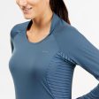 Women’s Mountain Walking T-shirt Long-sleeved - MH550 Discount