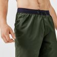 Men s Dry 550 breathable 2-in-1 running shorts - black For Discount