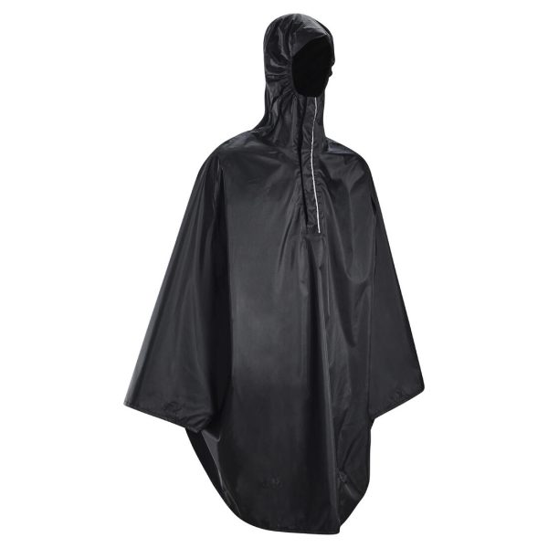 100 City Cycling Poncho Black Supply