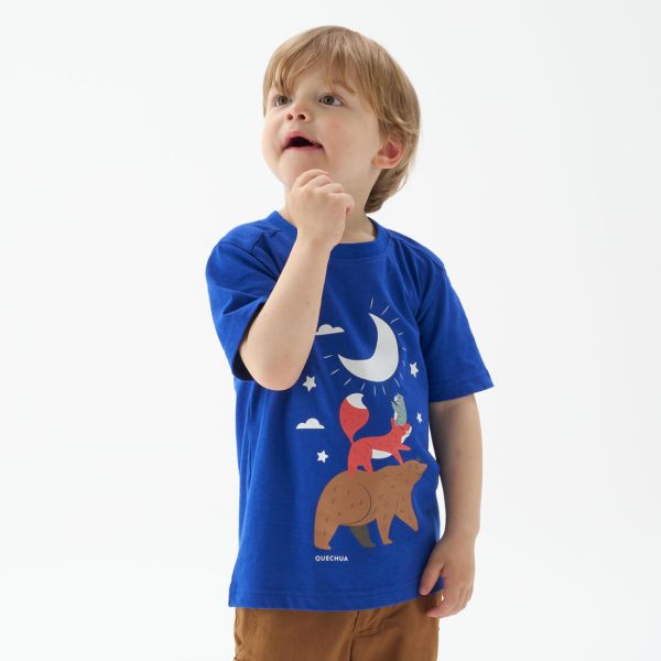 Boy s Hiking T-shirt - MH 100 For Discount