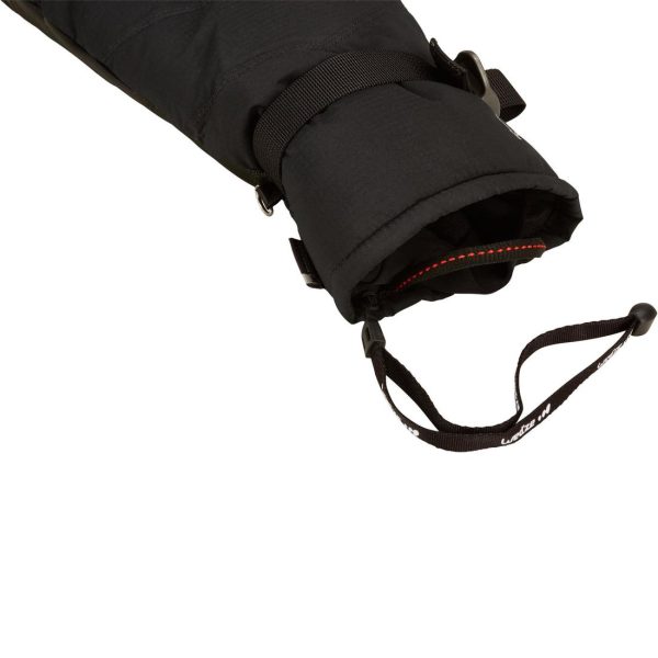 Wedze 500 Adult Downhill Skiing Mittens - Black Online now