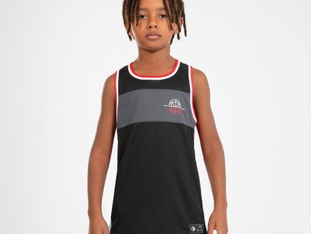 Reversible Sleeveless Basketball T-Shirt Jersey T500R Discount