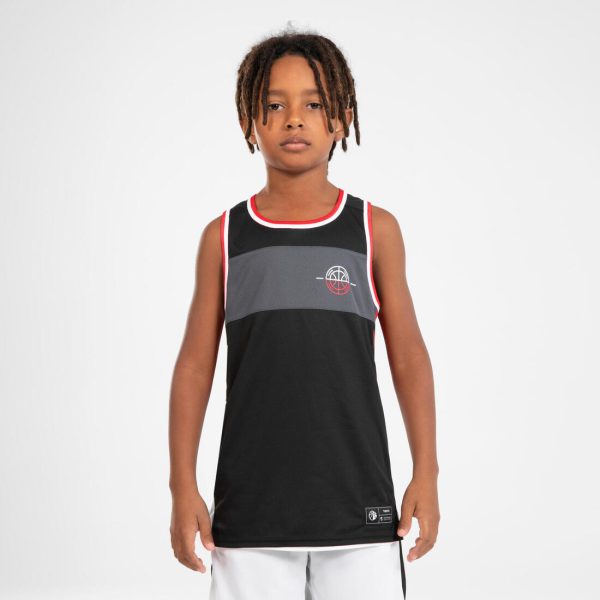 Reversible Sleeveless Basketball T-Shirt Jersey T500R Discount